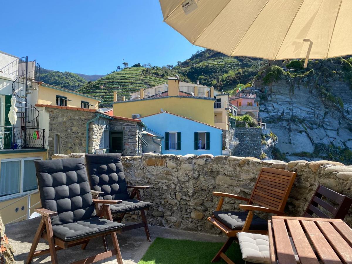 La Marina Tower Apartment With Private Sea View Terrace Vernazza Esterno foto